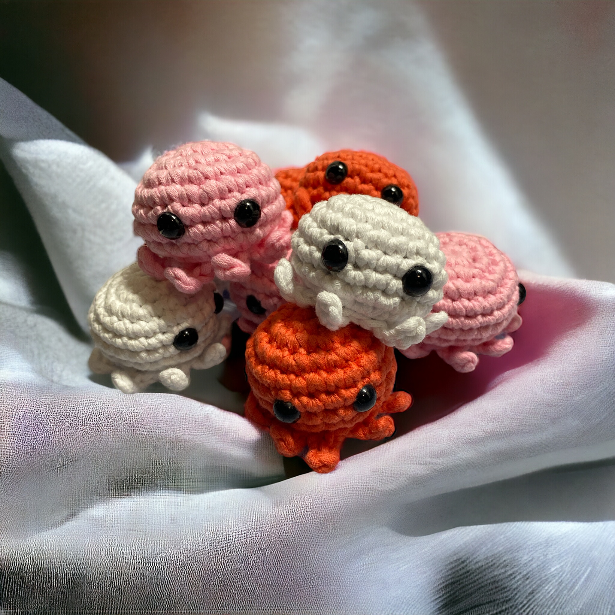 Crochet Octopus Valentines